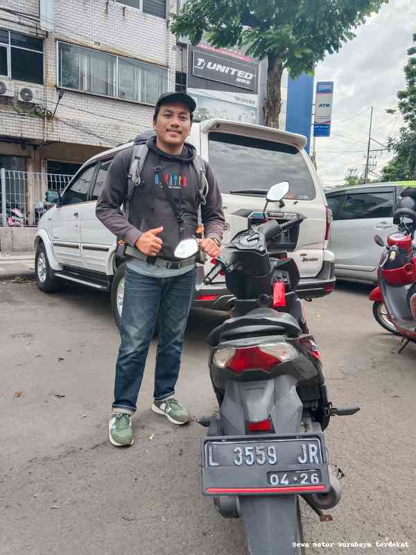 sewa motor surabaya terdekat